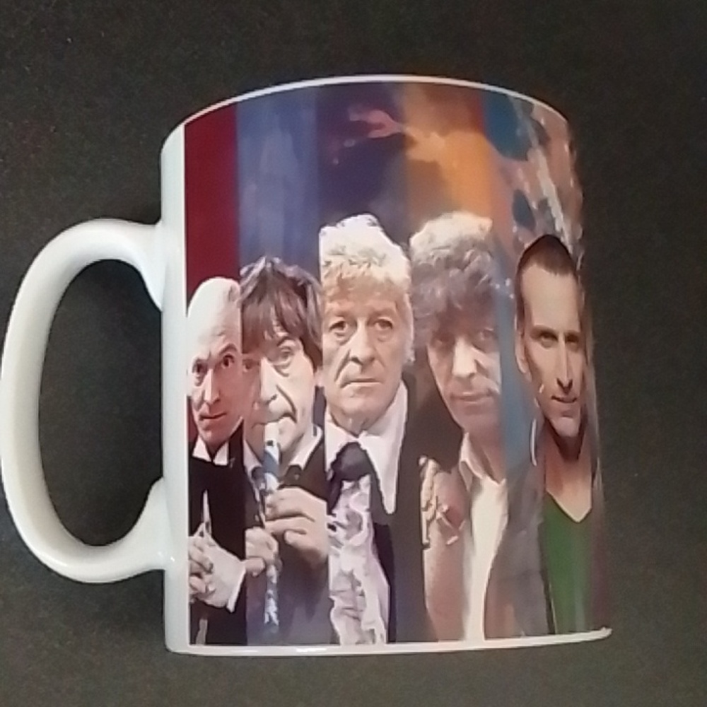 DOCTOR WHO Colorful Character Mug